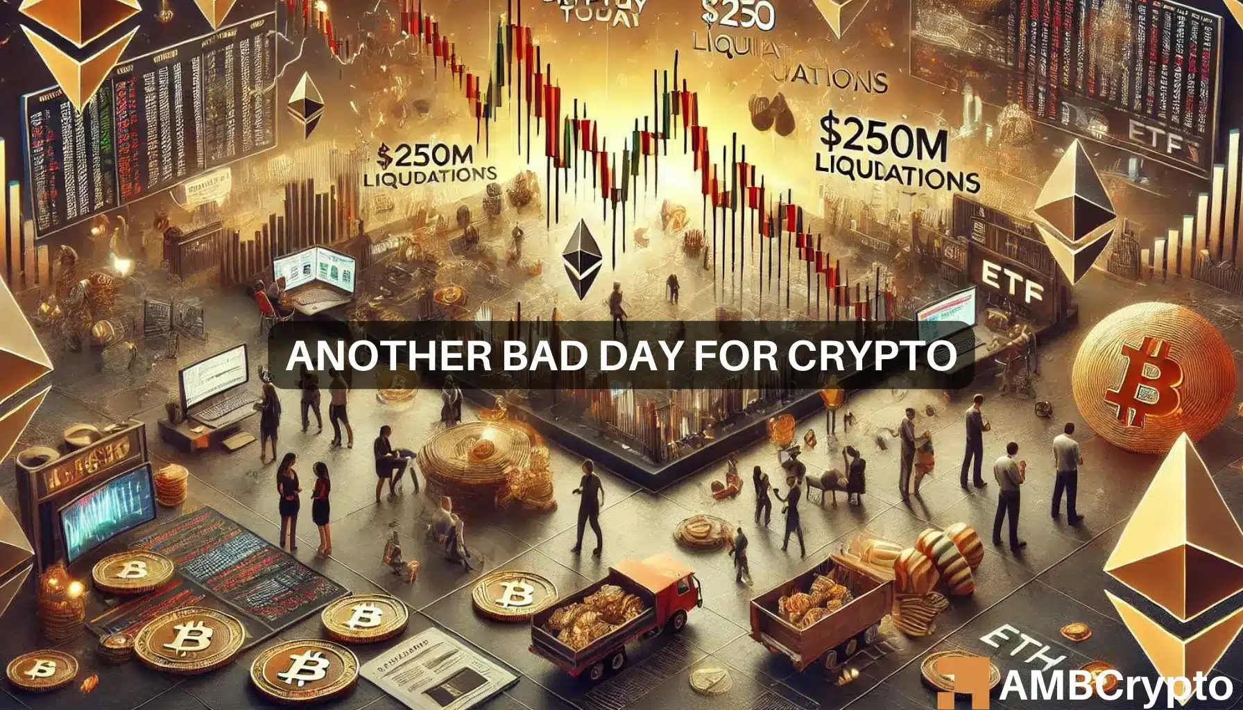 Why is crypto down today? Mt. Gox, $250M liquidations, ETH ETFs and…