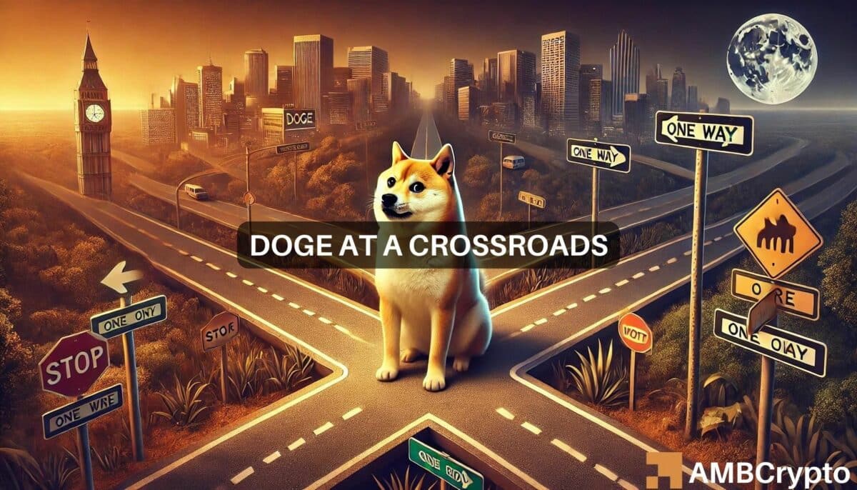 Dogecoin's make-or-break moment: Can DOGE cross the crucial $0.1184 support?
