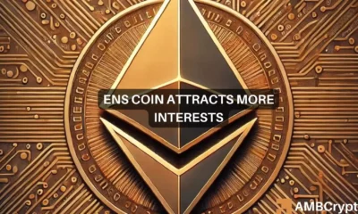 ENS coin hits $1 billion cap following 24-hour 30% spike