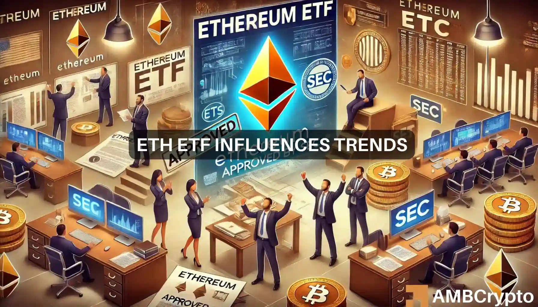 ETH ETF influences trends