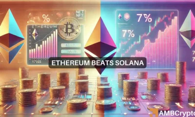 Ethereum beats Solana