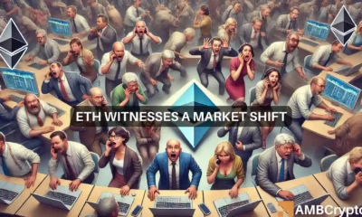 Ethereum witnesses a market shift