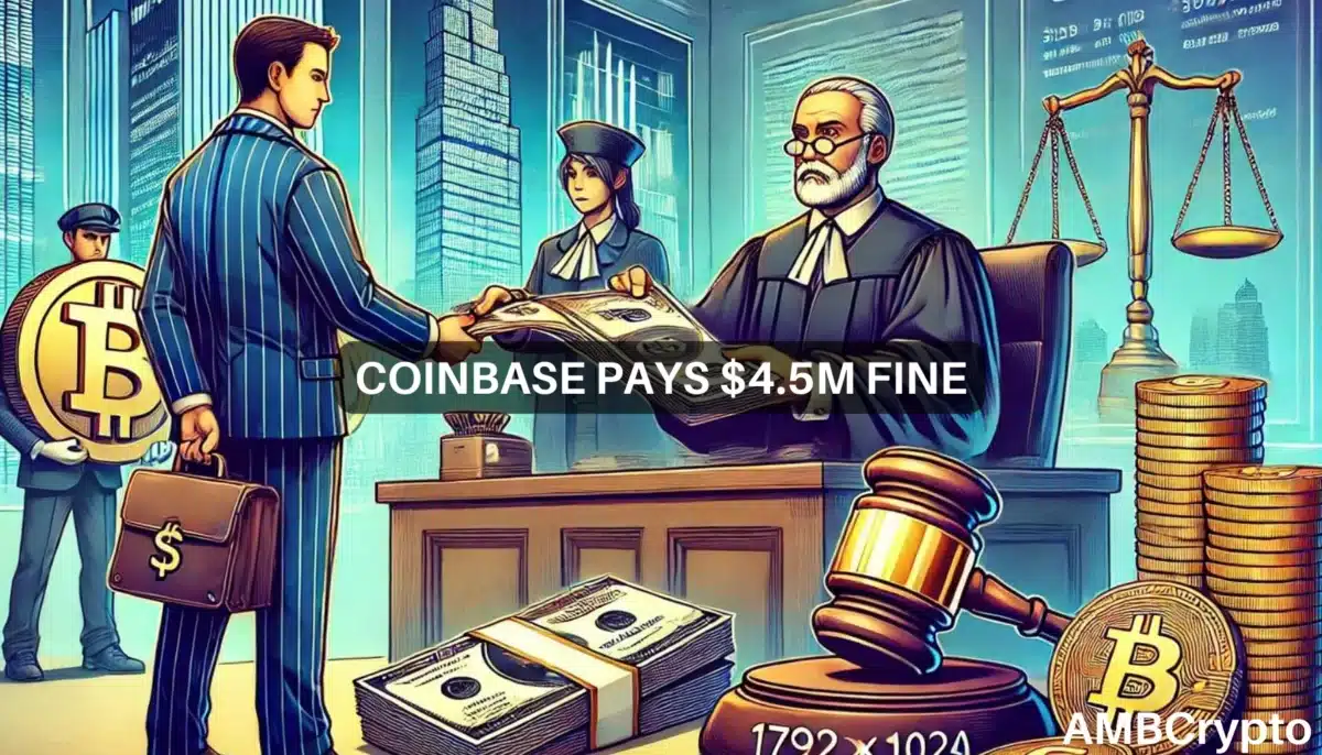 What Coinbase's $4.5M fine by U.K FCA means for the industry