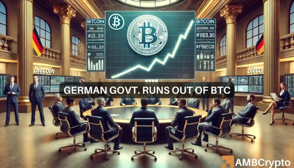 German government sells Bitcoin