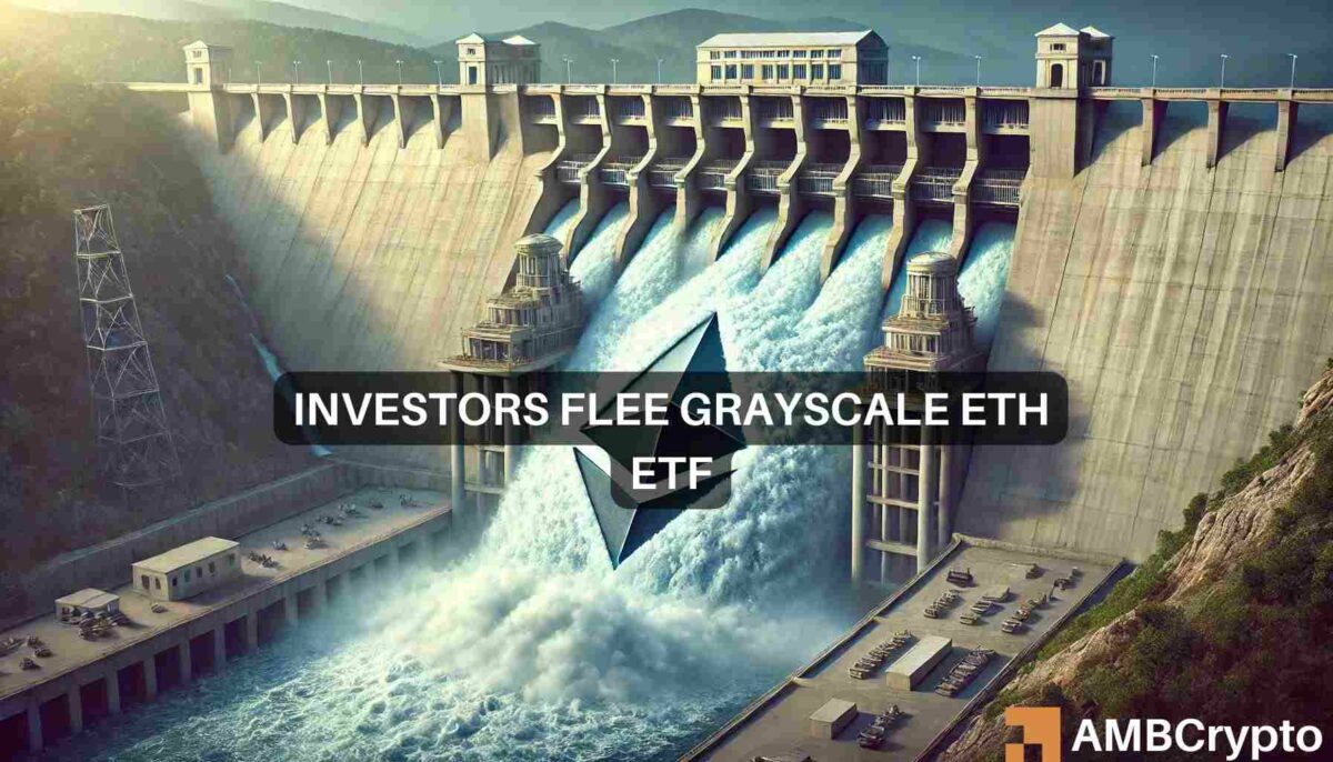 Grayscale ETHE's $1.5B drain - When will its effect ease on ETH's price?