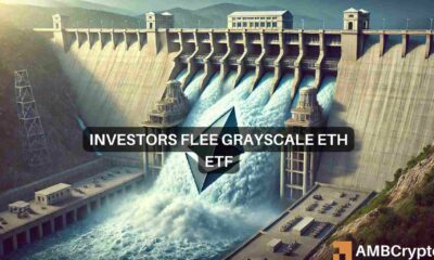 Grayscale ETHE's $1.5B drain - When will its effect ease on ETH's price?