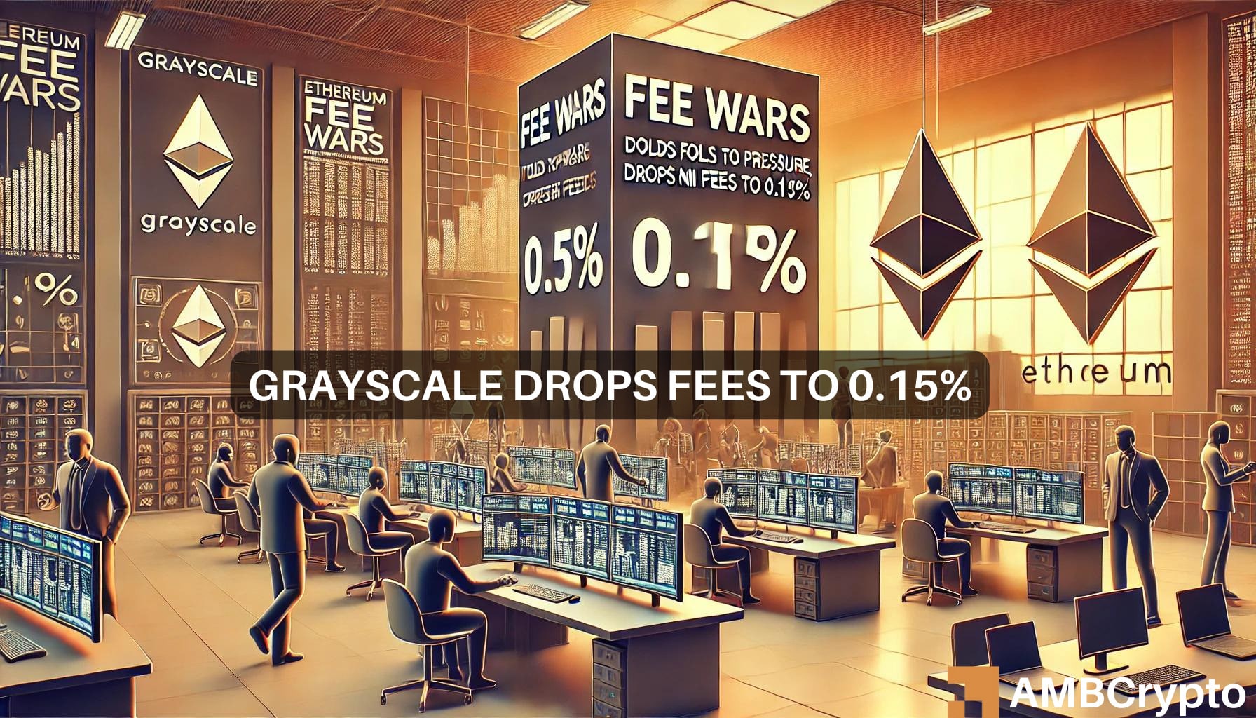 Ethereum ETF fee wars: Grayscale goes ‘for the jugular,’ drops Mini fees to 0.15%