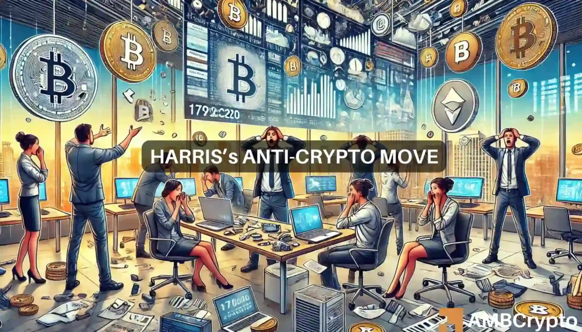 Harris’s anti-crypto move