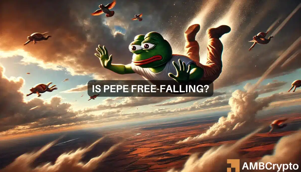 PEPE rejected at $0.00000920, falls nearly 10% in 24 hours: What now?