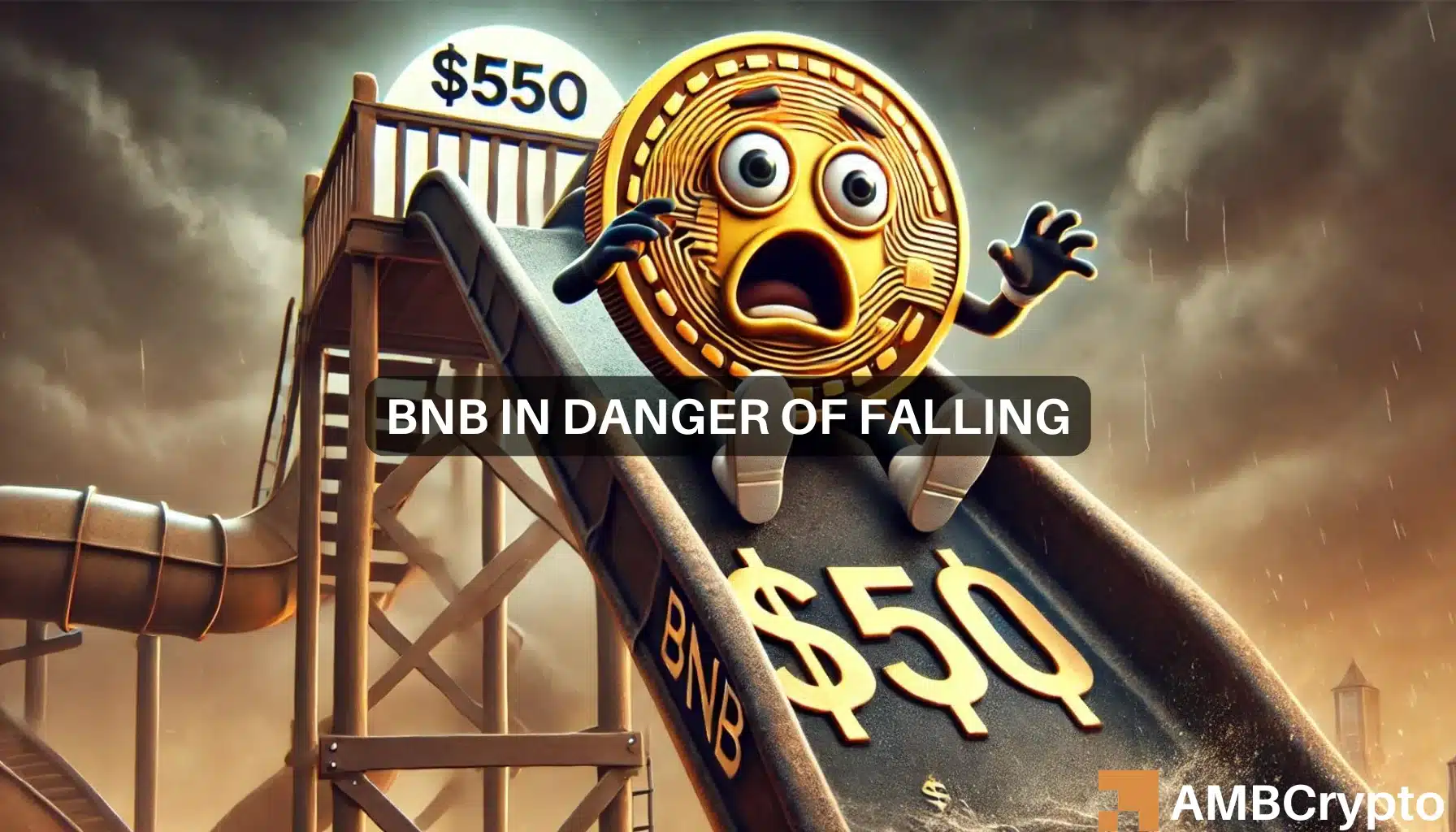 Forget $600, will BNB fall below $550 instead?