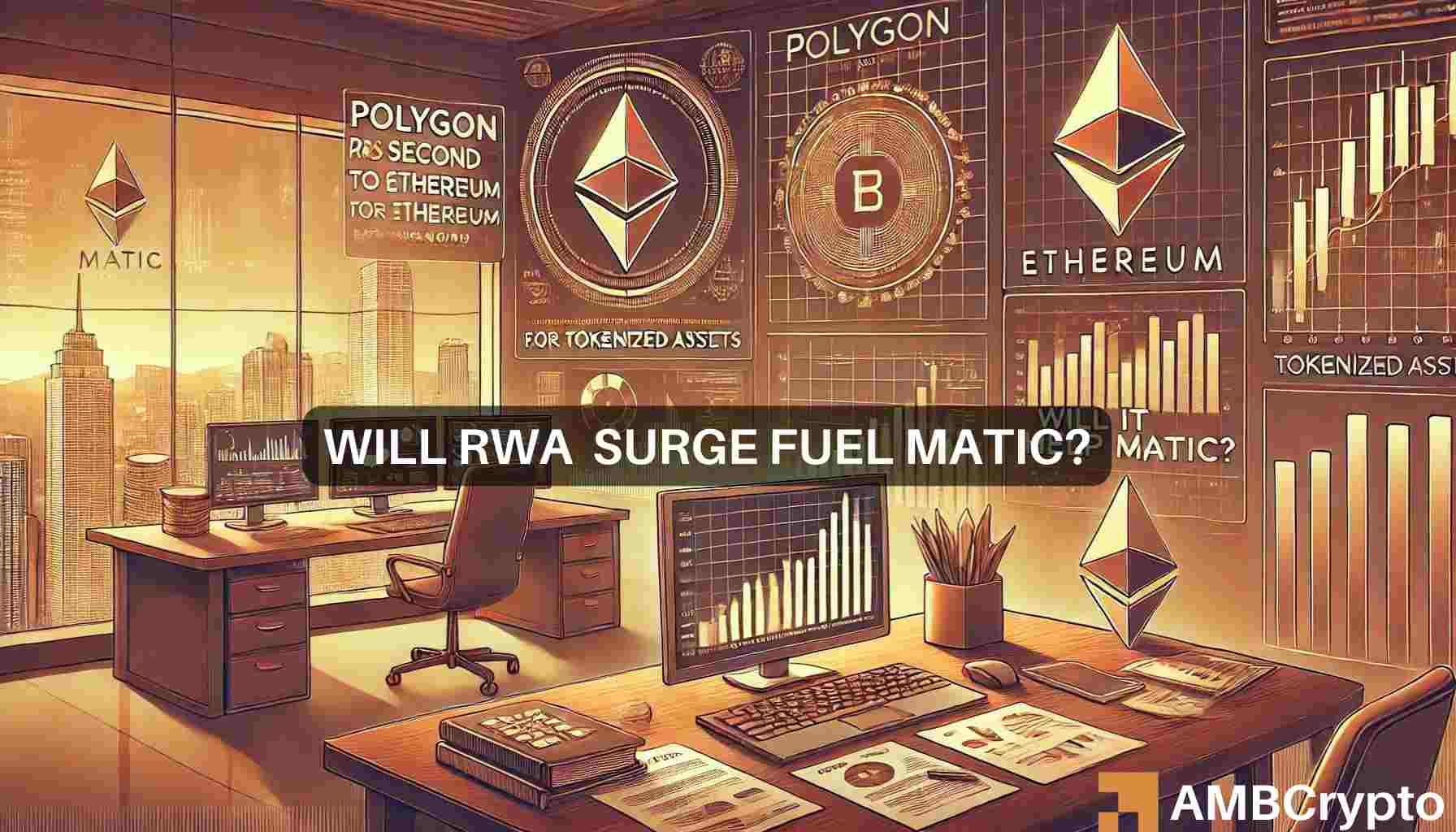 Polygon ranks second to Ethereum for tokenized assets – Will it help MATIC?