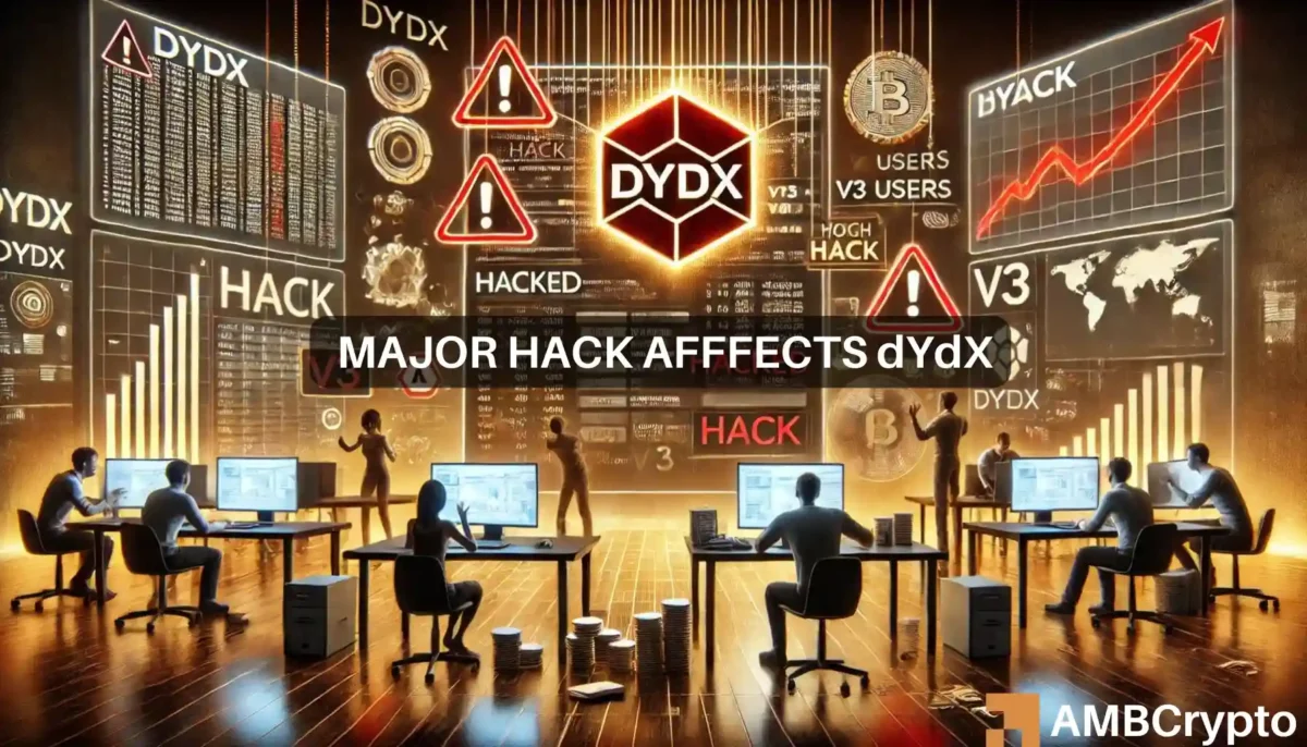 Major hack affects dYdX