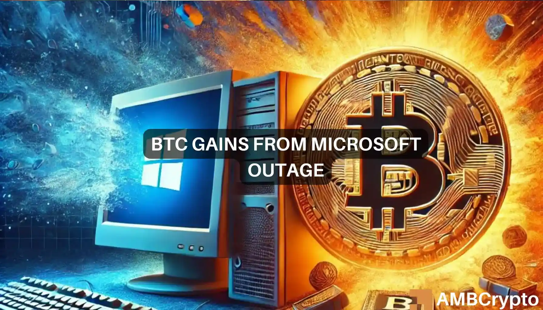 Microsoft outage: How Bitcoin thrived during the global IT shutdown