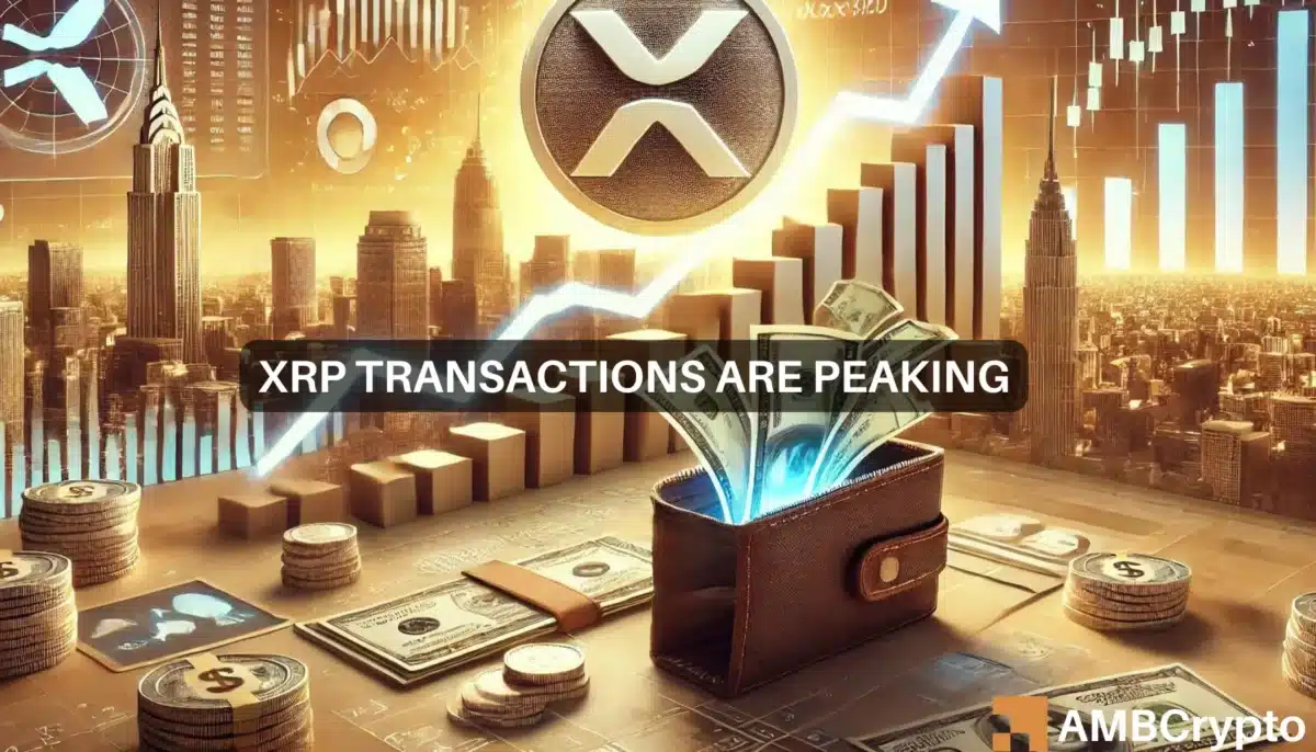 XRP up by 20%, XRPL transactions peaking - What's going on?