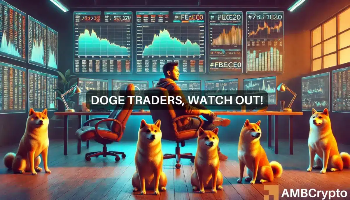 Assessing Dogecoin traders' next steps if memecoin's price breaks THIS way