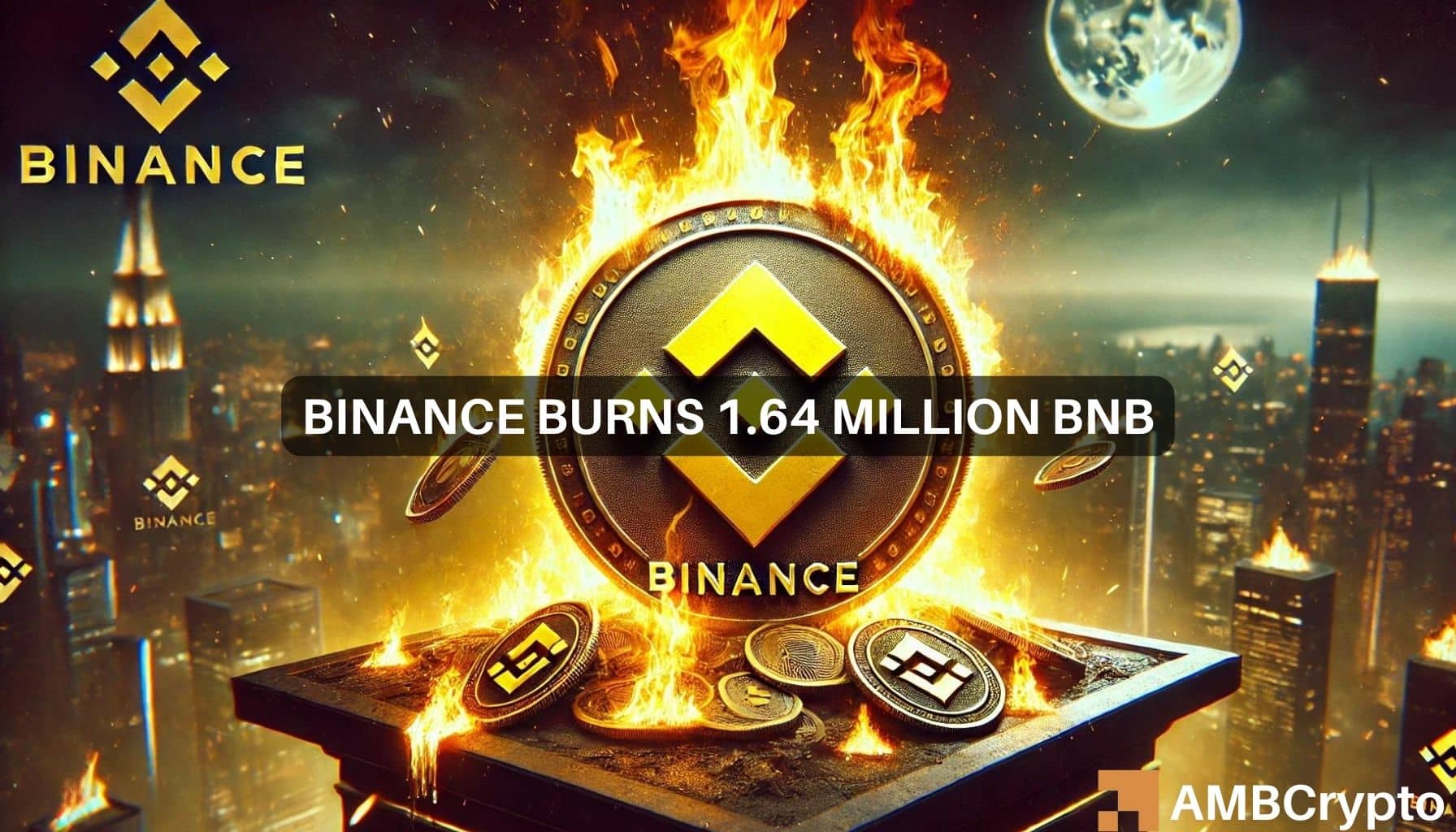 Binance’s latest 1.6M token burn – Enough to push BNB above $600?