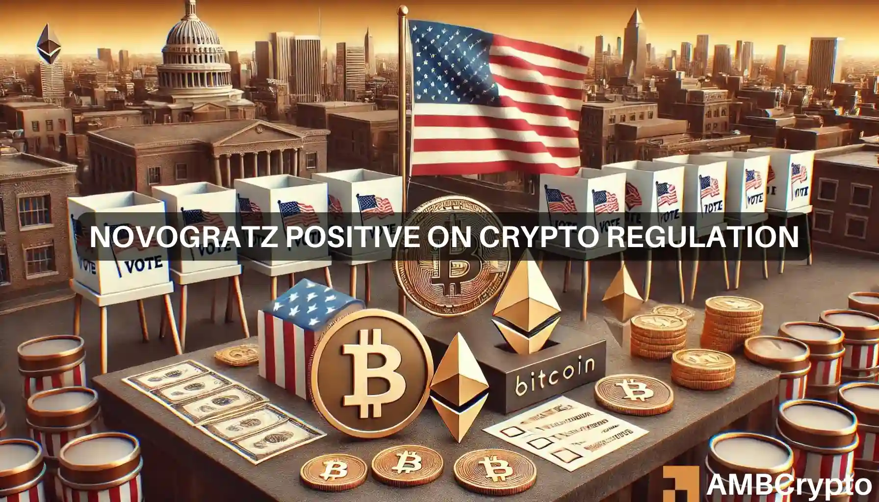 Trump or Biden? Who’s better for crypto regulations? Novogratz says…