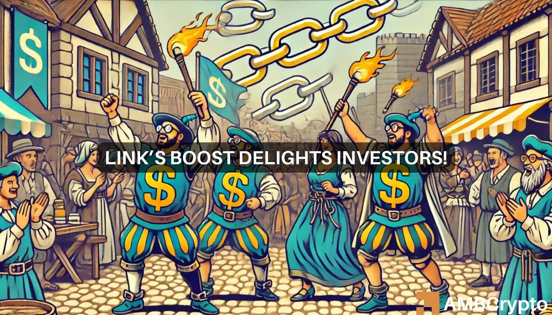 A 143% boost for Chainlink? Why the next few days are crucial for LINK logo