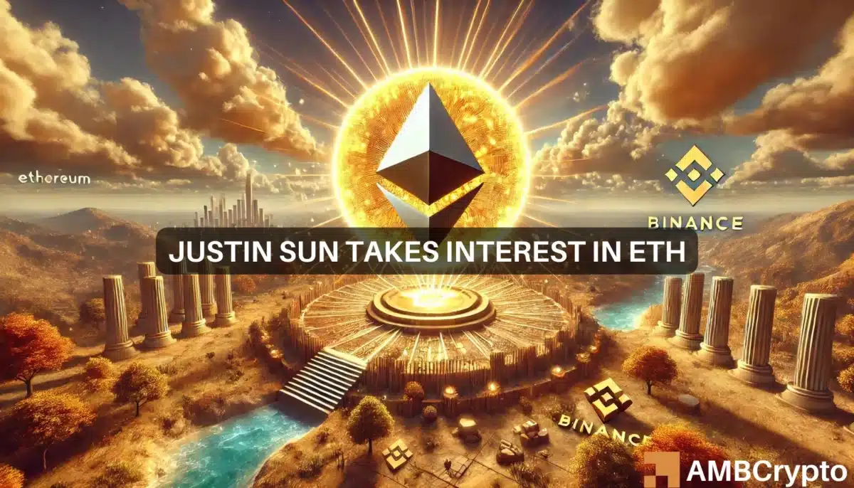 Justin Sun buys Ethereum worth $45M from Binance: What's his plan?