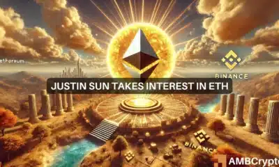 Justin Sun buys Ethereum worth $45M from Binance: What's his plan?