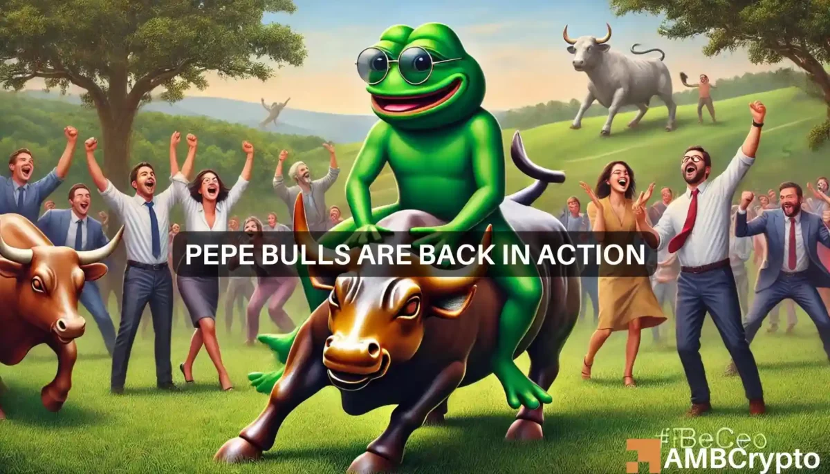 PEPE bulls are back in action