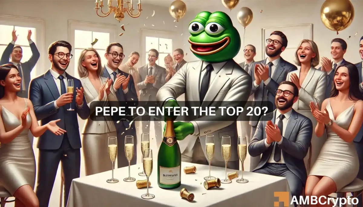 PEPE to enter the top 20?