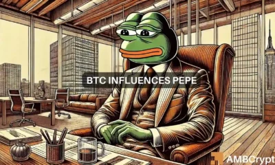 Pepe price prediction: Can Bitcoin help the meme cross THIS resistance zone?