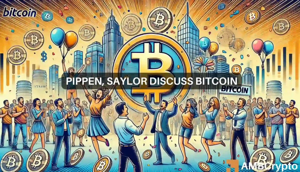 Michael Saylor to NBA legend Scottie Pippen: 'Buy Bitcoin!'