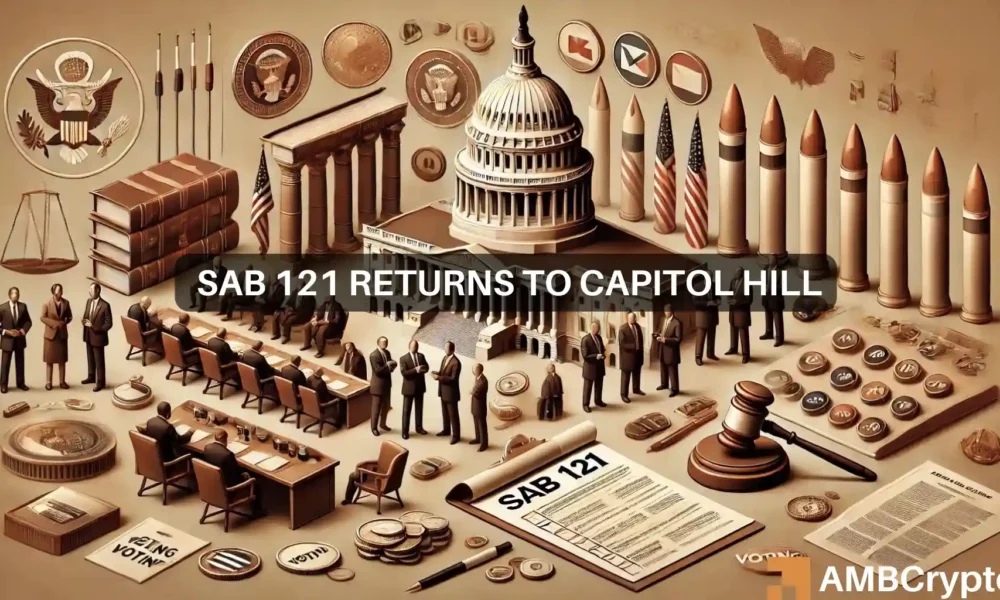 ‘Misguided’ SAB 121 crypto regulation bill returns to Capitol Hill: What now?