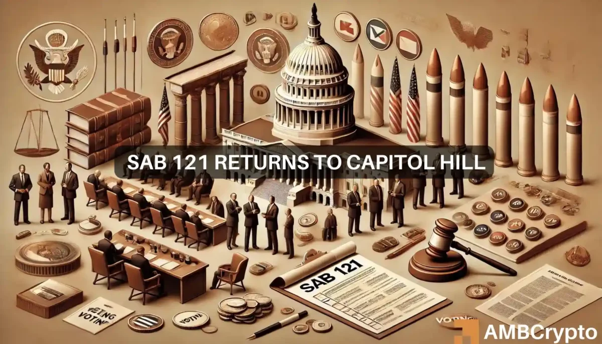 'Misguided' SAB 121 crypto regulation bill return to Capitol Hill: What now?