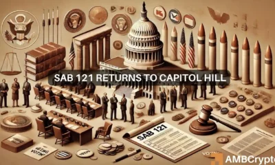 'Misguided' SAB 121 crypto regulation bill return to Capitol Hill: What now?