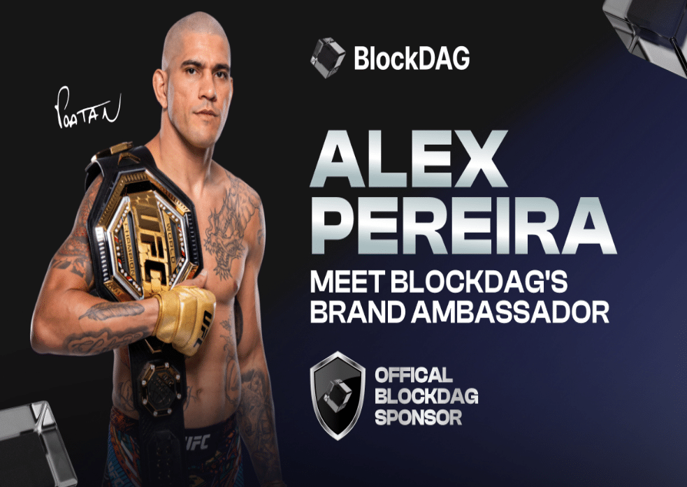 UFC’s Alex Pereira packs a punch as BlockDAG’s new ambassador
