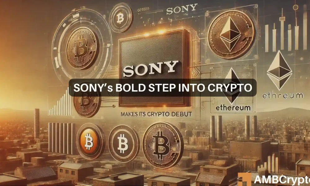 Sony Crypto-debuut: Tech Giant neemt Amber Japan over in Big Move