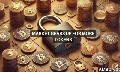 From ENS to OP, $3B in token unlocks coming: Impact on crypto market