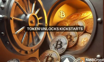 What $1 billion in upcoming token unlocks mean for investors