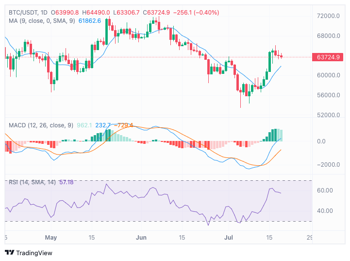 Tradingview BTC 19