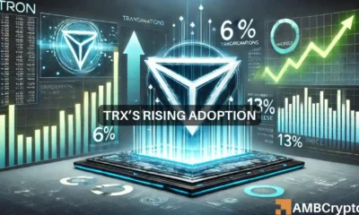 Tron's rising adoption