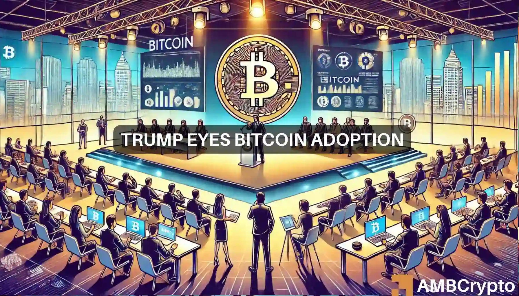 Will the Bitcoin Conference 2024 make Donald Trump the ‘crypto president?’ logo