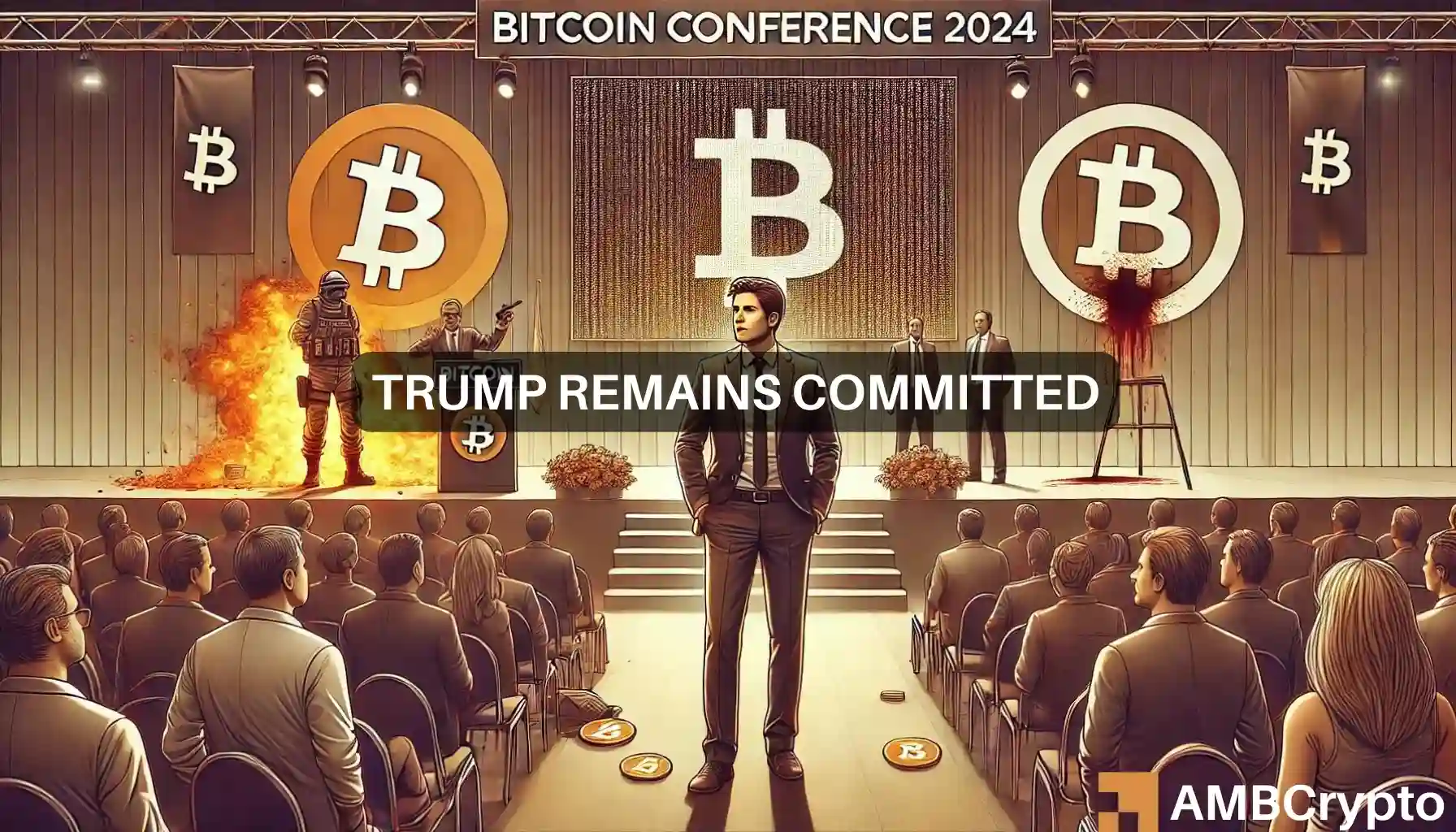 Donald Trump to attend Bitcoin conference despite assassination attempt