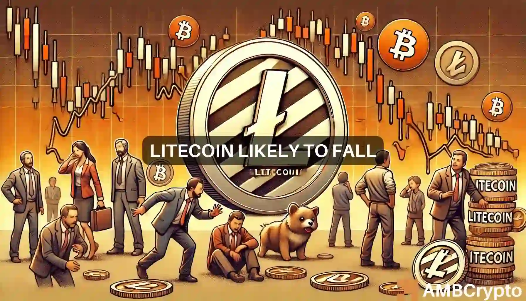 Litecoin holders move to sell 928 million LTC: Will prices drop below $70?
