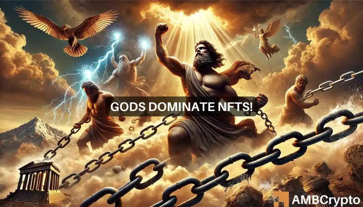 Gods Unchained가 NFT 판매를 지배합니다. GODS를 위해 전속력을 다하고 있습니까?