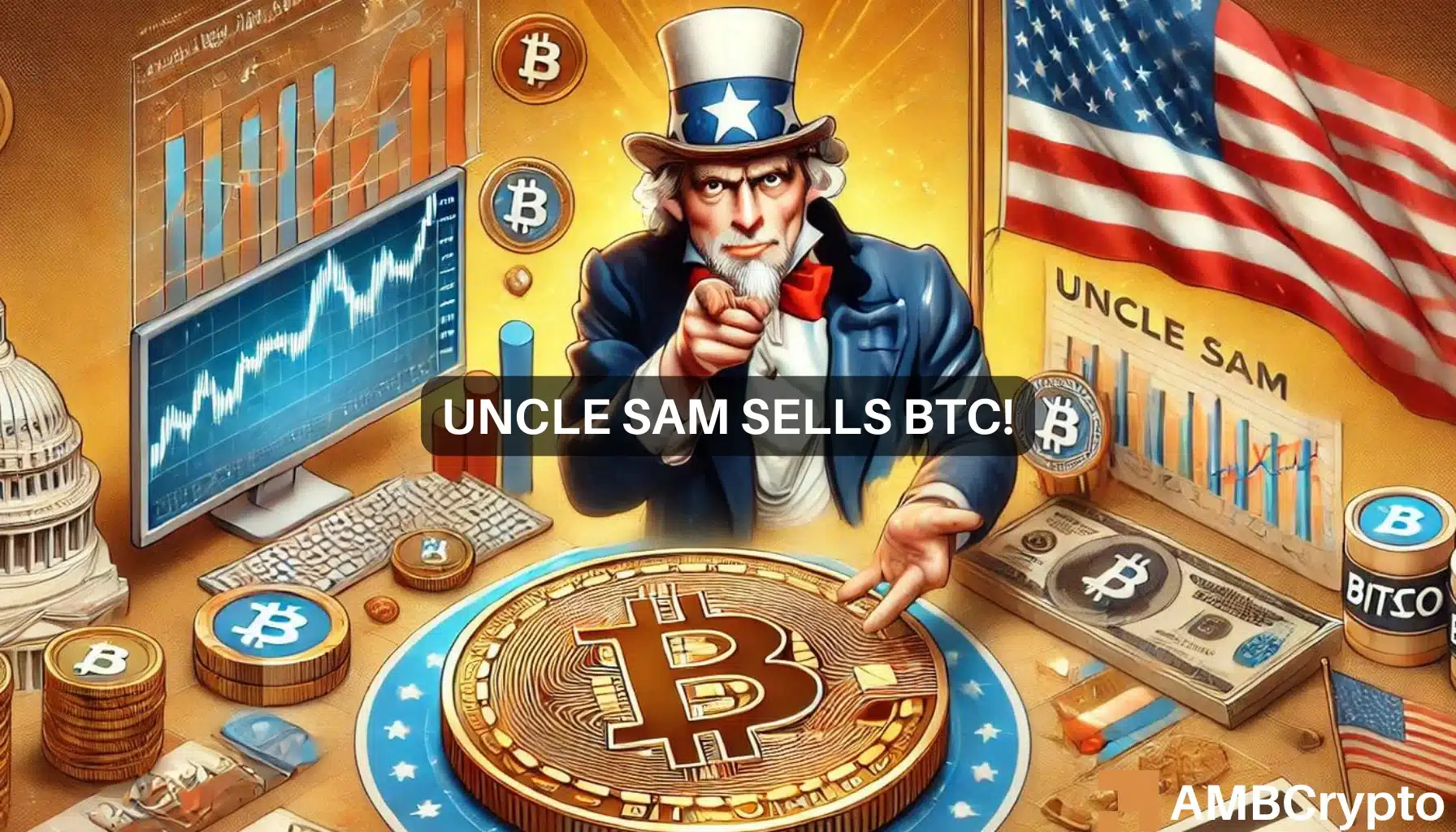 U.S. moves Bitcoin worth $4M: Sell-off fears mount once again