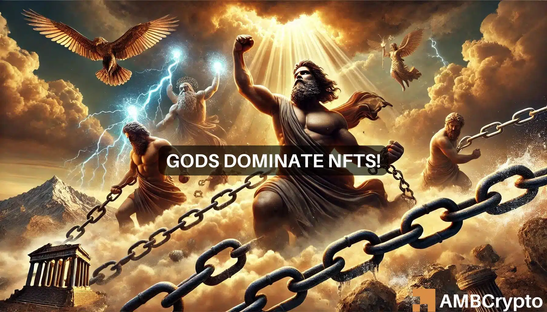 Gods Unchained dominates NFT sales: Full steam ahead for GODS?