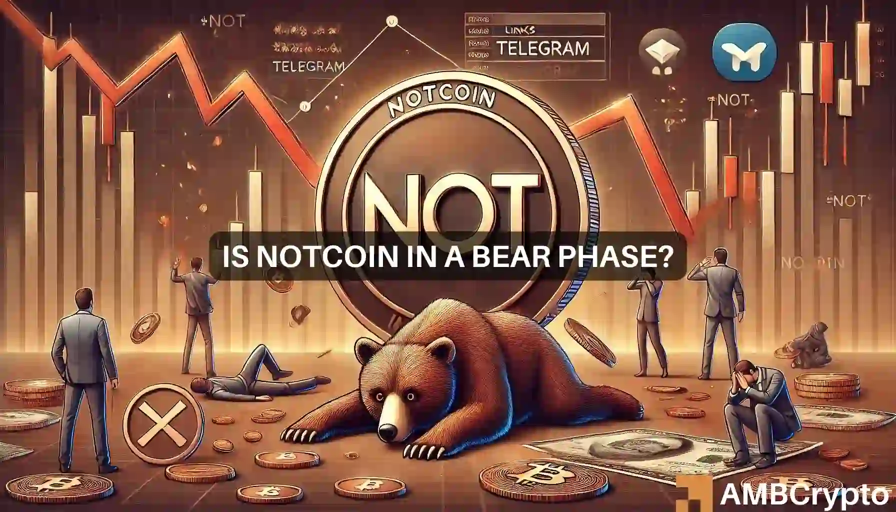 Notcoin – Examining Bitcoin and Telegram’s role in altcoin’s fall