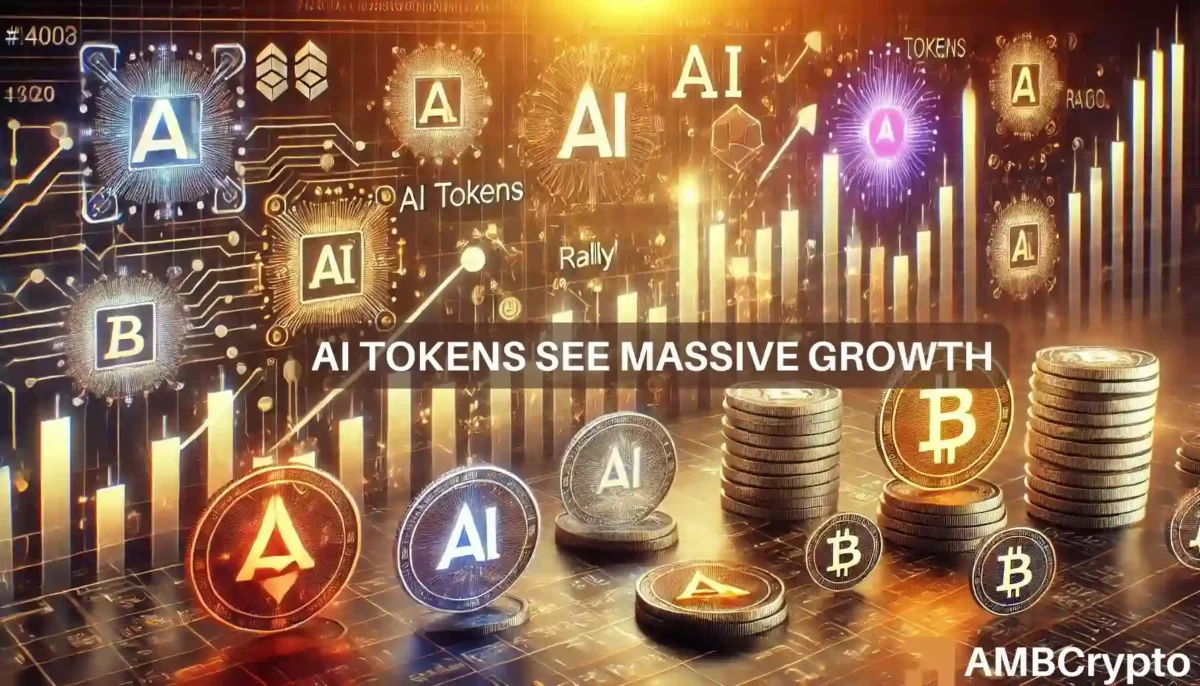 AI tokens outshine crypto market, adding $8 billion in a week