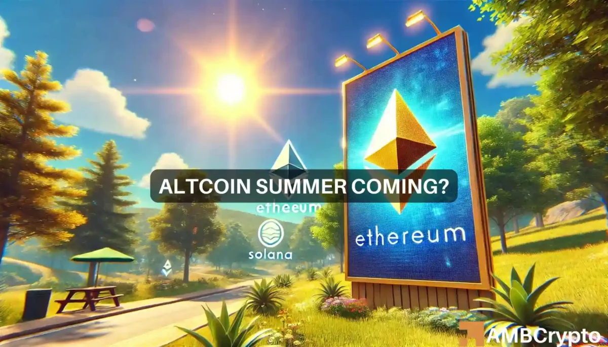 Altcoin season? Ethereum, Solana shine as Bitcoin's dominance shifts