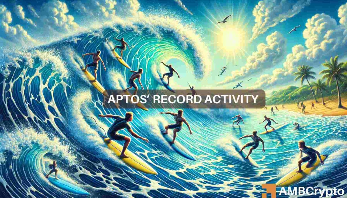 Aptos hits record 326M daily transactions: Will it help APT's price?