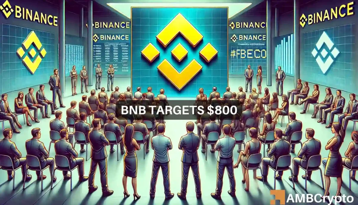 As BNB turns bullish at the $539 mark, is $800 next?