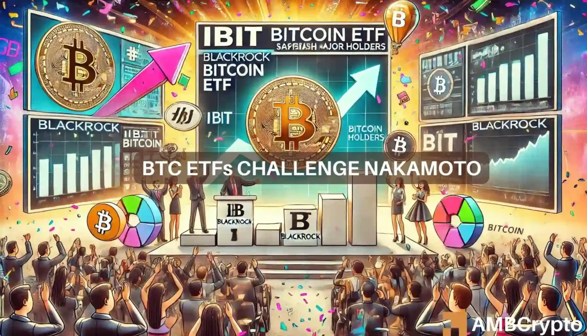 Will U.S. Bitcoin ETFs pass Satoshi Nakamoto's BTC holdings in 2025?