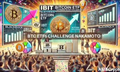 Will U.S. Bitcoin ETFs pass Satoshi Nakamoto's BTC holdings in 2025?